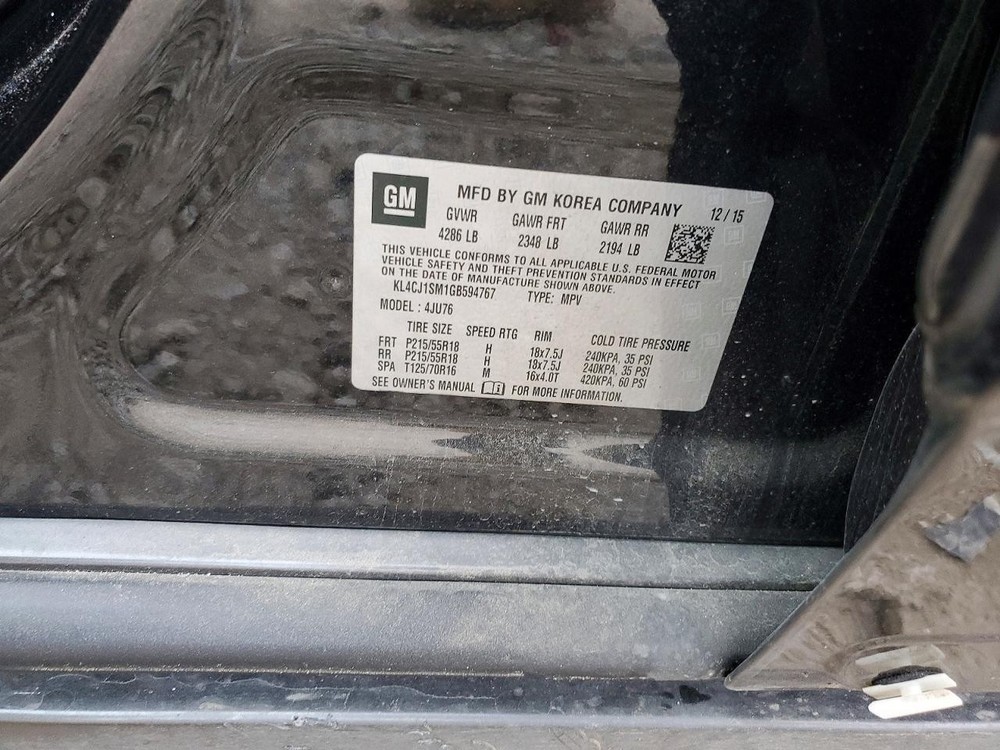 Used Blind Spot Detection System Warning Control Module fits: 2016 Buick Encore