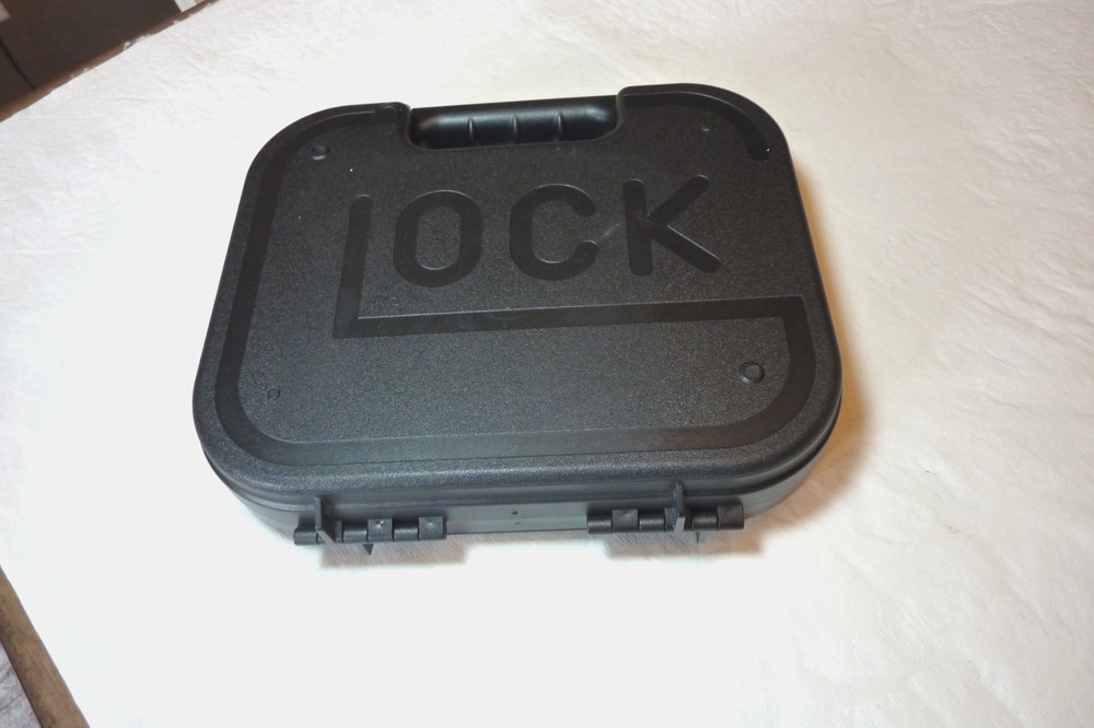 Glock OEM Pistol Case With Logo and Eggshell Foam Black