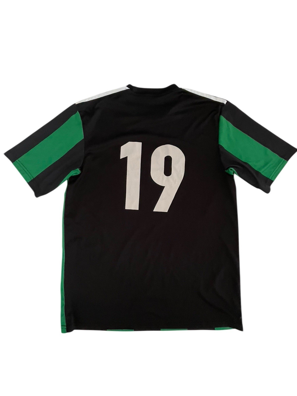 Austin FC Soccer Jersey Mens 2XL Adidas MLS 2021 Home Kit #19 Black Green