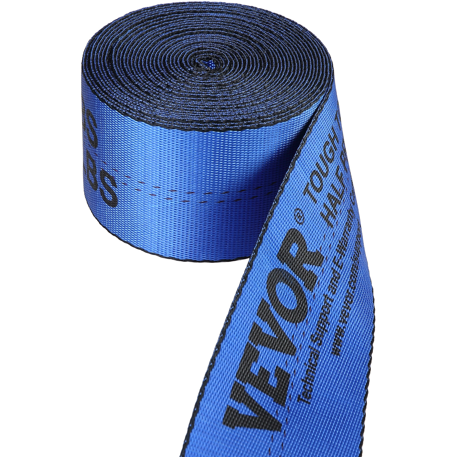 VEVOR 10 Pack 4" x 30' Winch Truck Straps w/Flat Hook for Towing 18000 lbs
