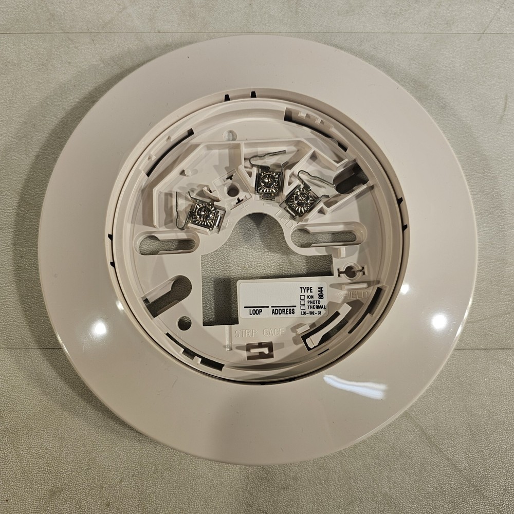 System Sensor EBF 6" Smoke Detector Base Plug-In Honeywell