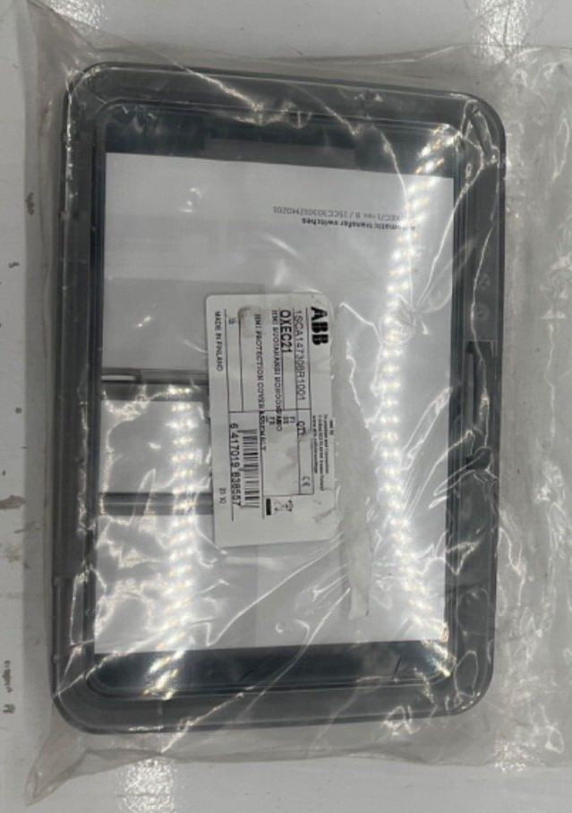 NEW ABB OXEC21 AUTOMATIC TRANSFER SWITCH HMI PROTECTIVE COVER ASSEMBLY