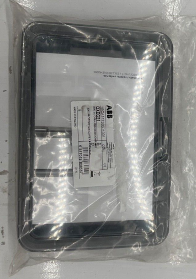 NEW ABB OXEC21 AUTOMATIC TRANSFER SWITCH HMI PROTECTIVE COVER ASSEMBLY