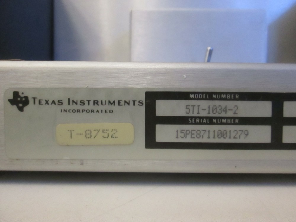 Texas Instruments 5TI-1034-2, Sequencer Module, Used