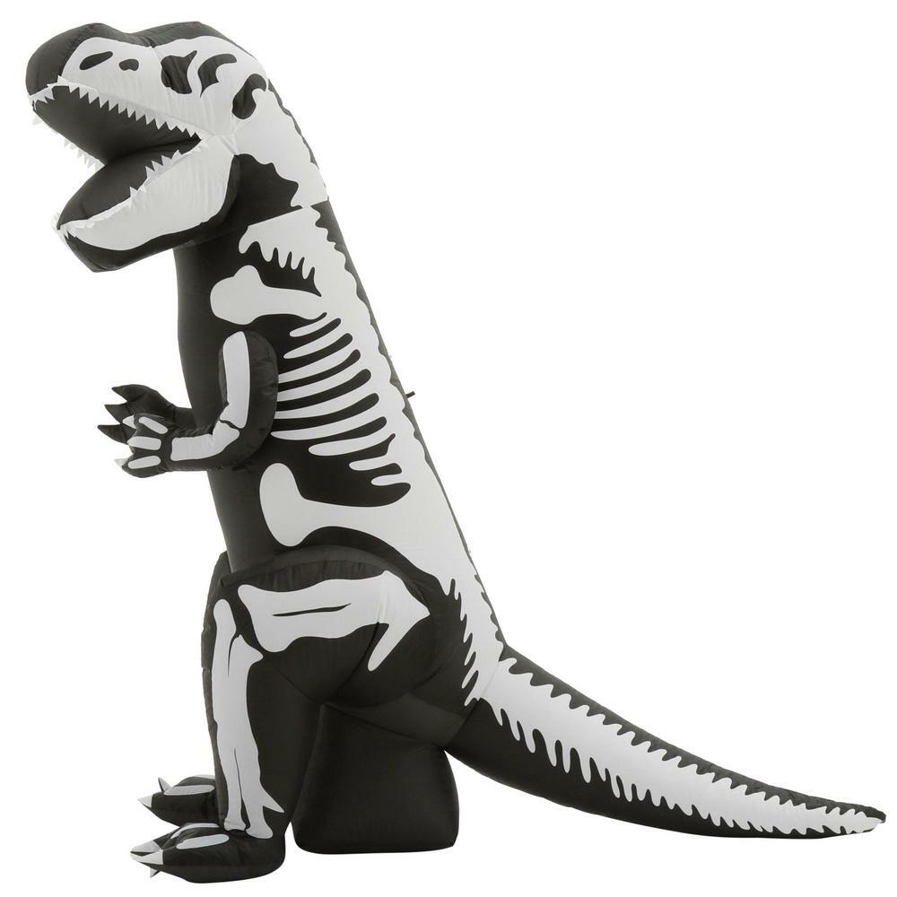 Spooky Town 6 ft. Inflatable Dinosaur Bones