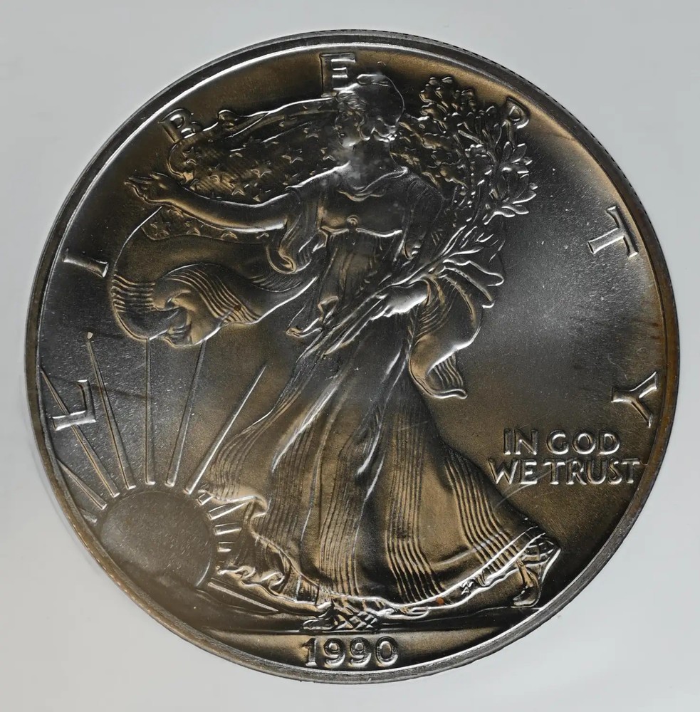 1990 Bullion Silver Eagles NGC MS-69