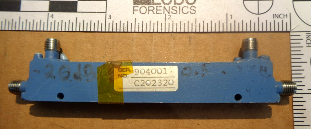 MAC Technology C202320 C2023-20 SMA RF Directional Coupler