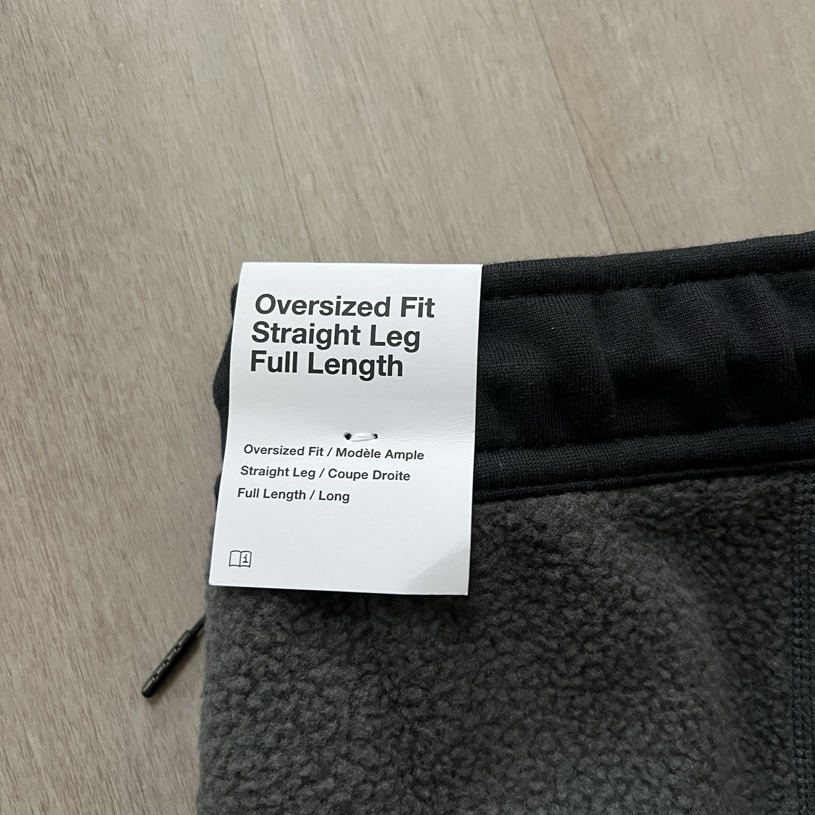 Nike Tech Boreas Open Hem Pants Black Anthracite New IB3365-010 Size L, XL