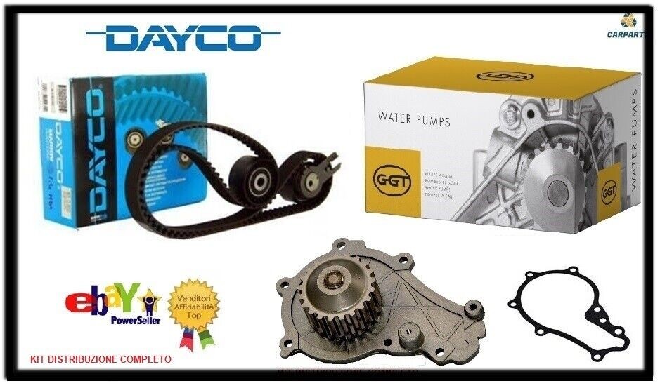 Water pump belt tensioner distribution kit for Ford Fiesta 1.4 TDCI Dayc