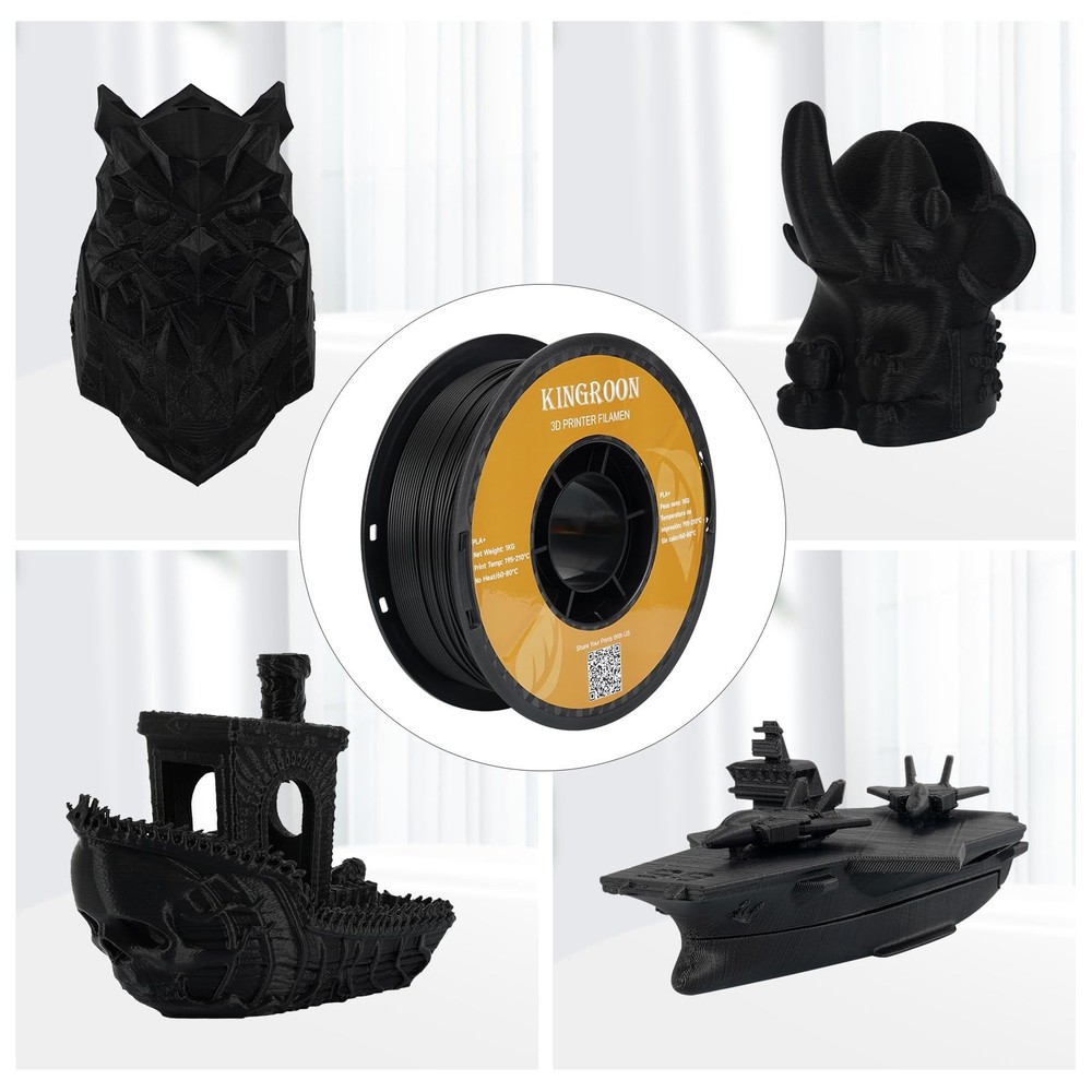 Kingroon PLA Plus（PLA+） 3D Printer Filament, Dimensional Accuracy