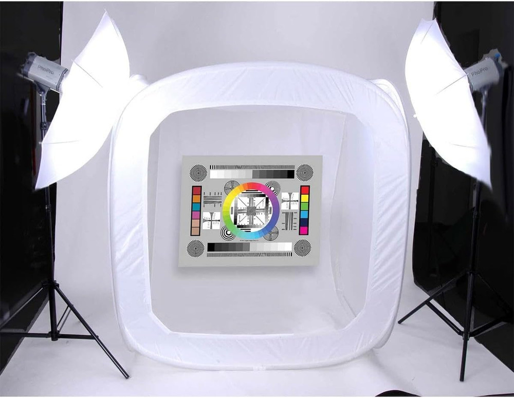 High Resolution 8.5X11 Chrome SD Professional Lens Test Chart, 3-Pack