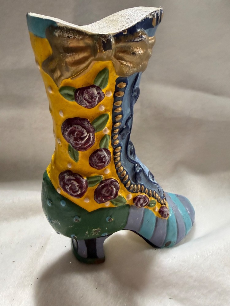 Vintage Milson Louis Boot Door Stop 7"