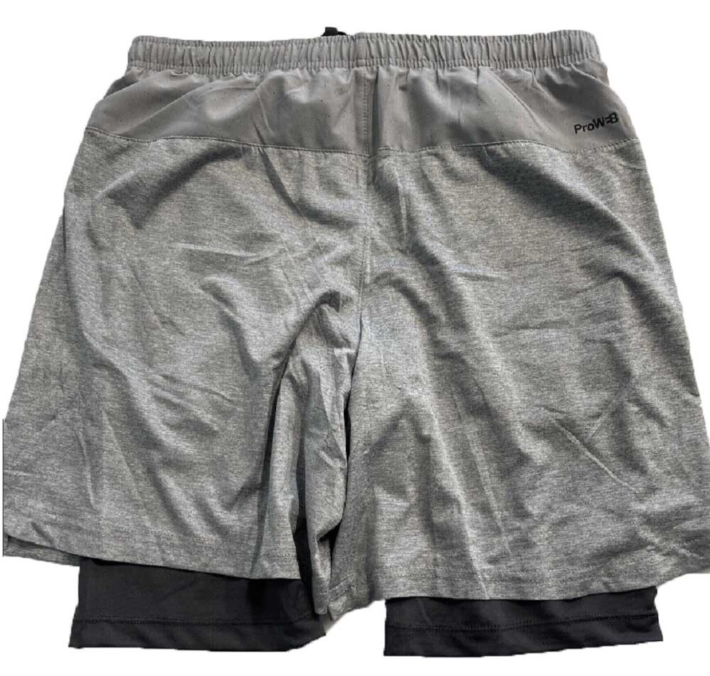 Spyder Active Men's Performance Proweb Stretch Shorts Gray