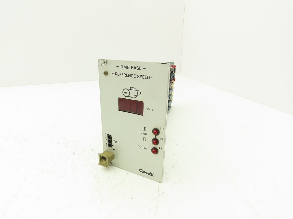 Cerutti 28051 51110 Chassis Mount Time Base Reference Speed Module