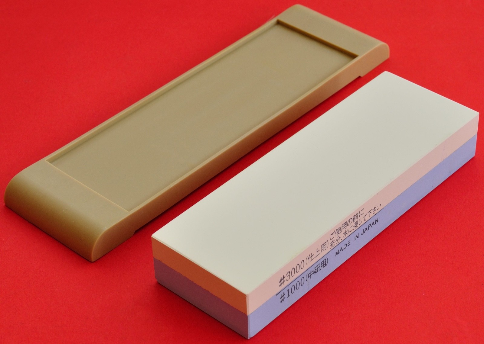 Japan waterstone dual whetstone sharpen duo #1000/3000 big model Japon knife