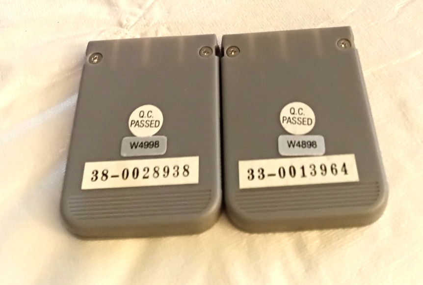 Playstation Performance Brand Memory Cards P-102E 4-Pack With Case Work Perfect