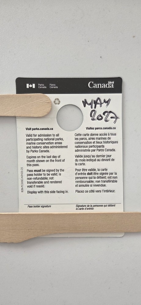 Parks Canada Discovery Pass Individual