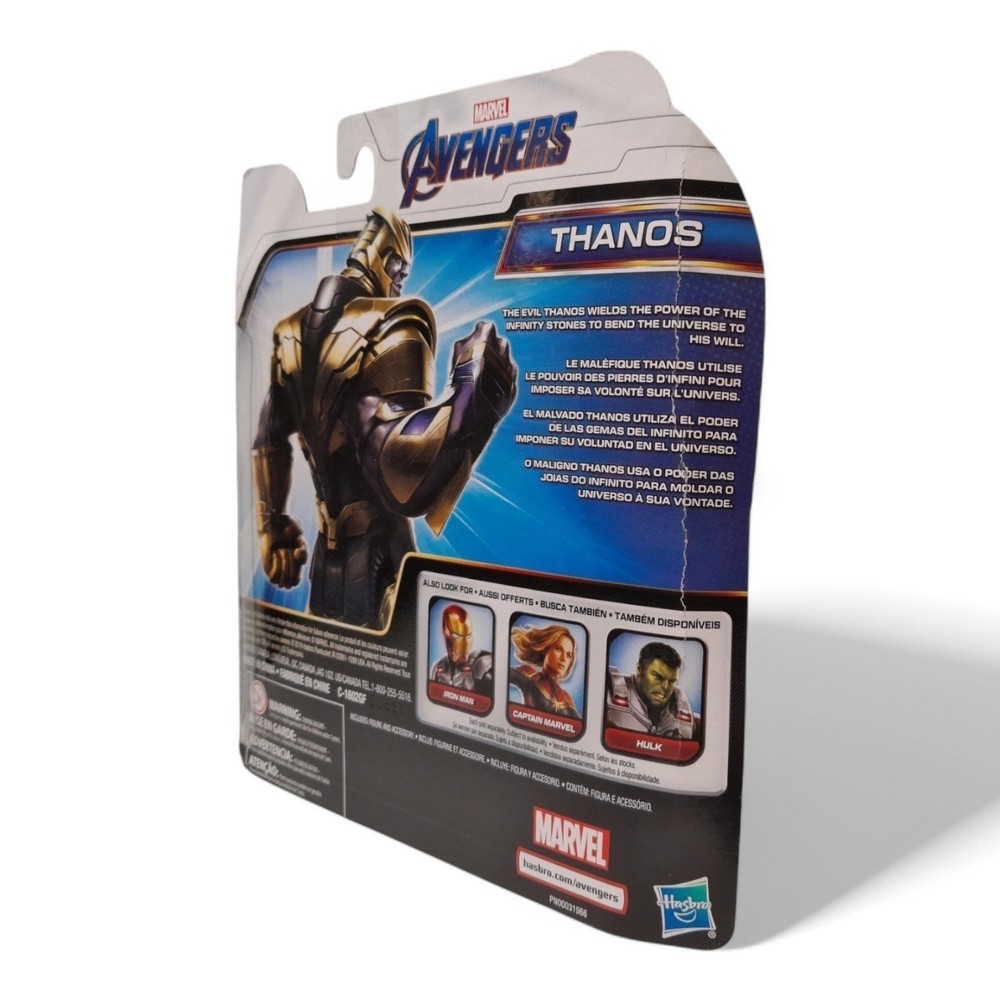 Marvel Avengers: Endgame Warrior Thanos Deluxe Figure & Accessory [DAMAGED BOX]