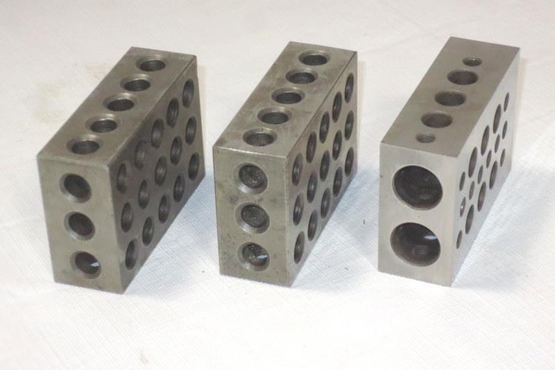 1-2-3 Blocks Matched Pair and 1 Single Block Marked J. H.