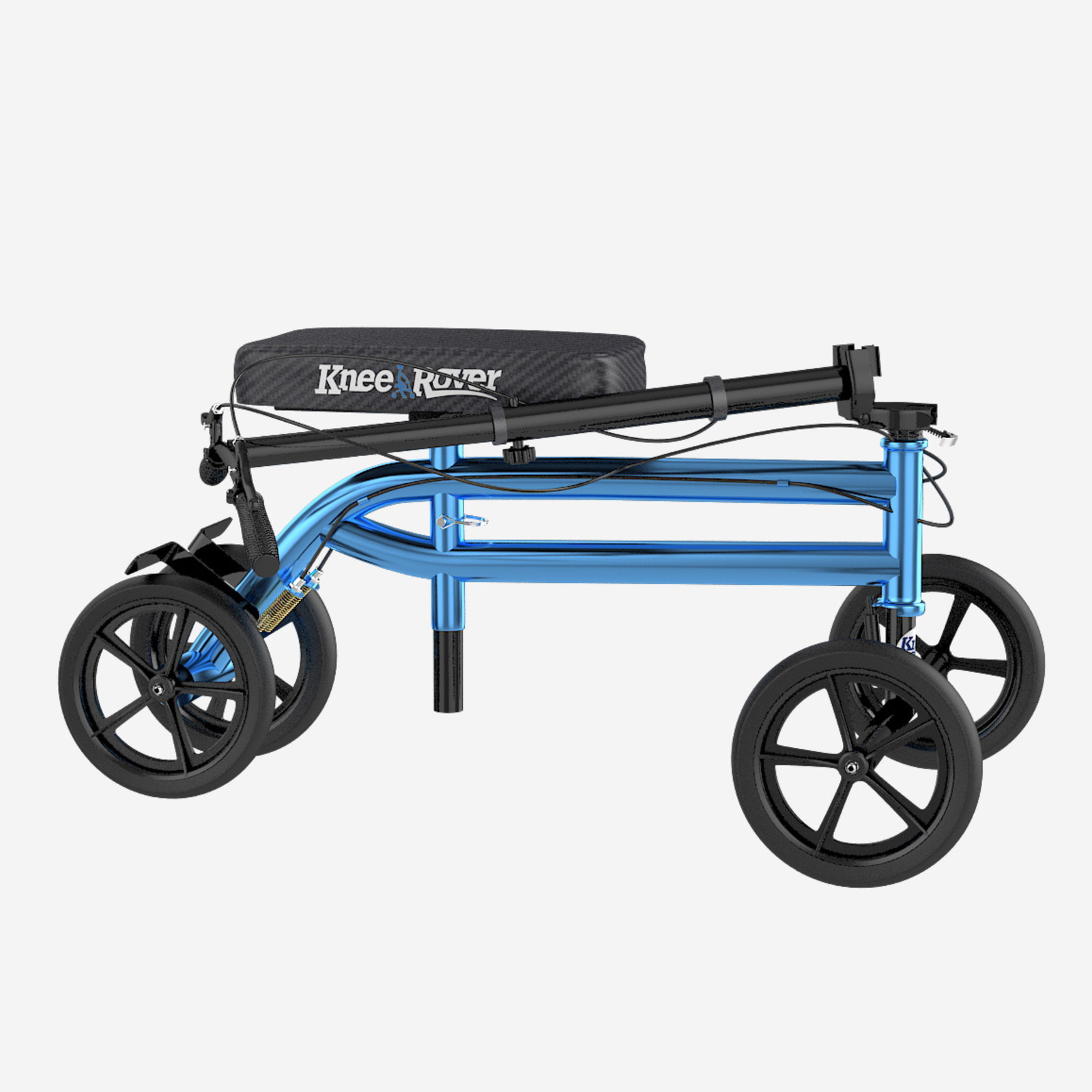 Economy KneeRover® Steerable Knee Walker Metallic Blue - Open Box