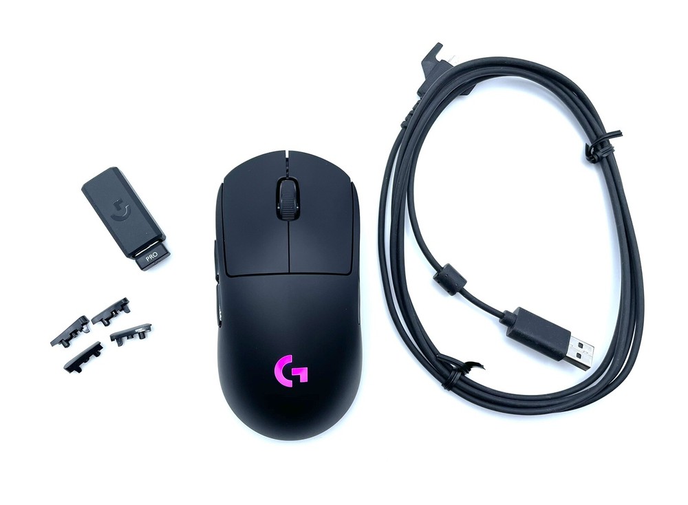 Logitech - G PRO Lightweight Wireless Optical Ambidextrous Gaming Mouse - Black