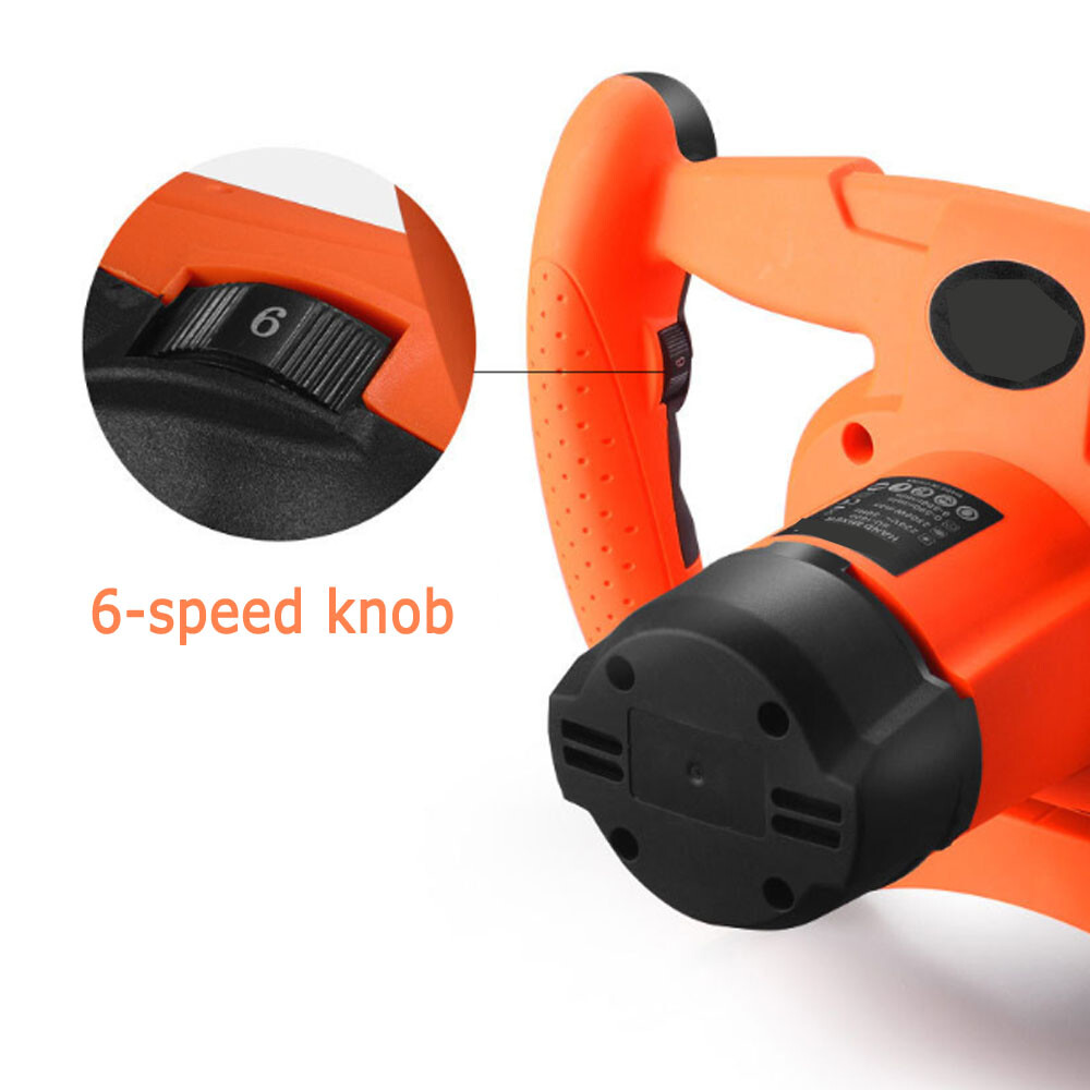 Handheld Double Pole Mixer Paint Cement Mixing Power Tools Plastering Machine