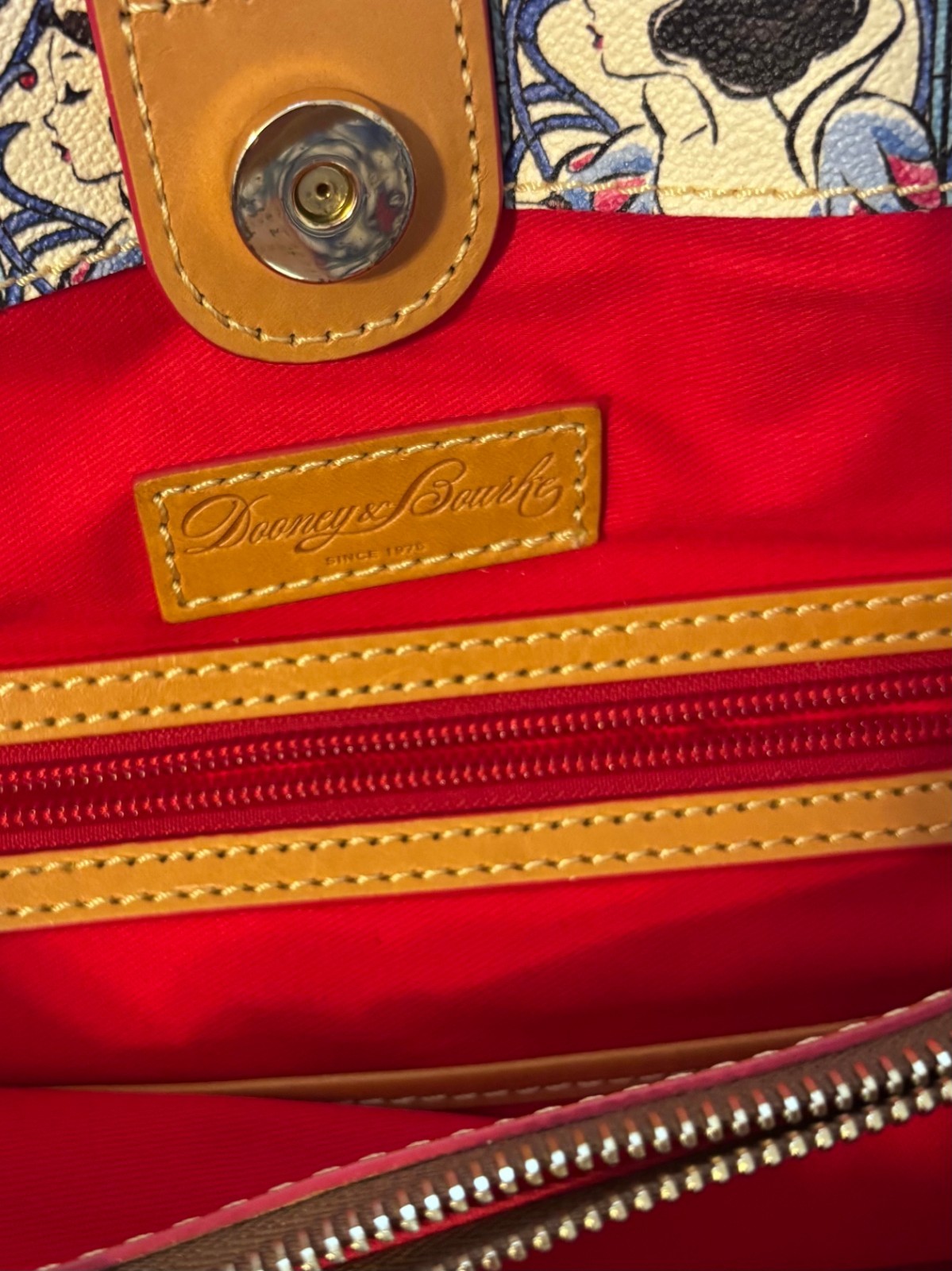 Disney Dooney And Bourke Snow White Large Tote