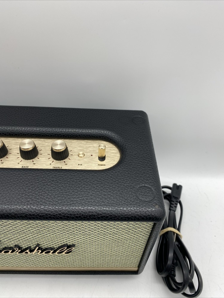 Marshall - Acton II Bluetooth Speaker - Black EUC with Cord