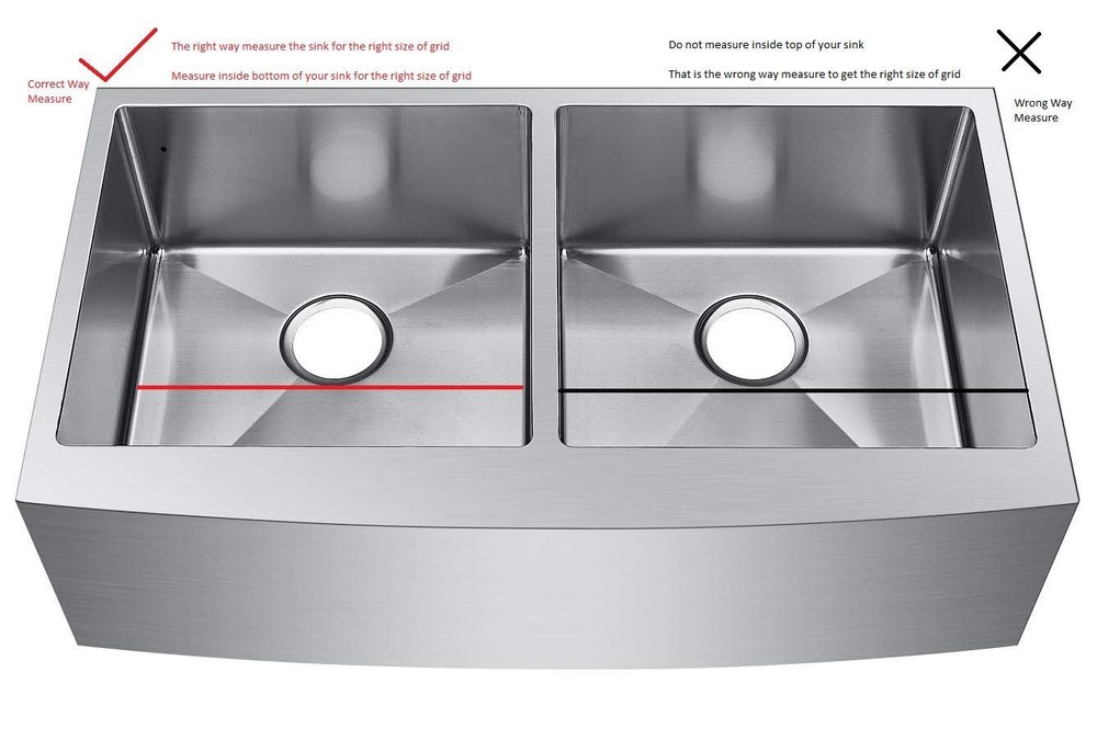 Sinks Protector Stainless Steel Kitchen Sink Bottom Grid, Rack (12 x 11)