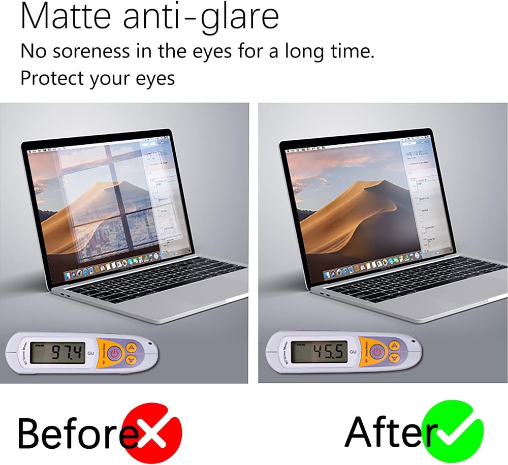 Apple MacBook Pro 15 Matte Anti Glare Screen Protector 3 Pack LCD Protective