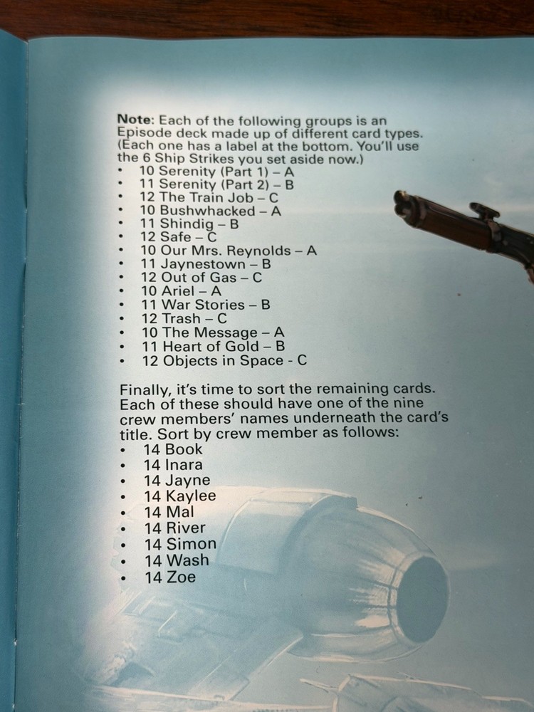 Legendary Encounters a Firefly Deck Building Game By Upper Deck Complete Used