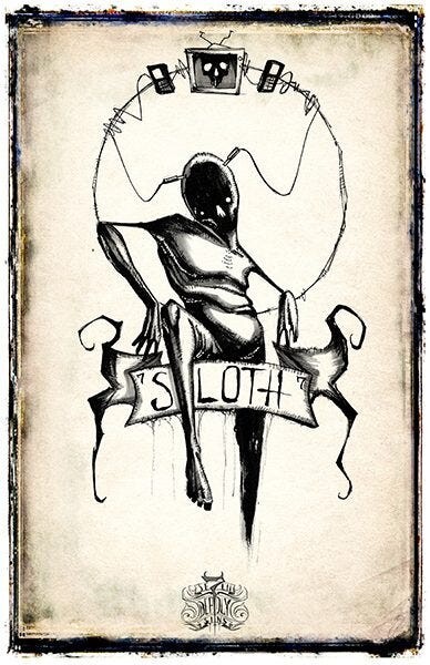 Sin of Sloth Curse
