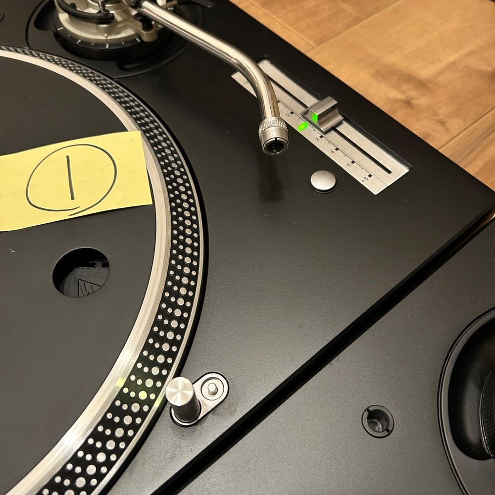 Technics SL-1200MK5 DJ Record Player Turntable System Pair Set FullyFunction