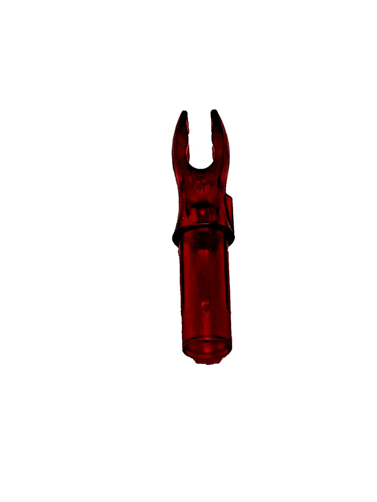 Bohning A Nock 12 Pack Ruby Red 5MM X Nock .204 ID