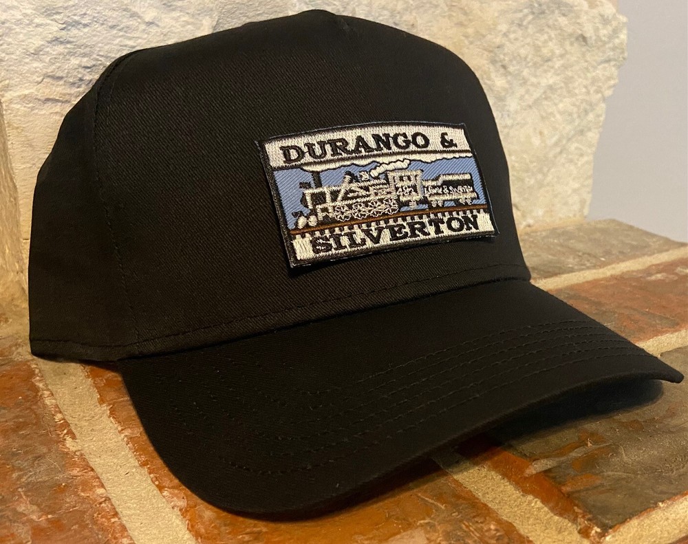 Cap / Hat (Black)  -Durango & Silverton Steam train -  #22394-  NEW