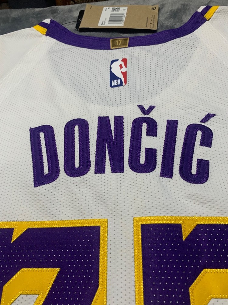 Authentic Luka Doncic Association Jersey - 48 L