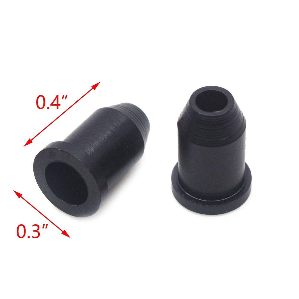 12Pcs Guitar Ferrules Through-Body String Mounting Ferrules for Guitar Replac...