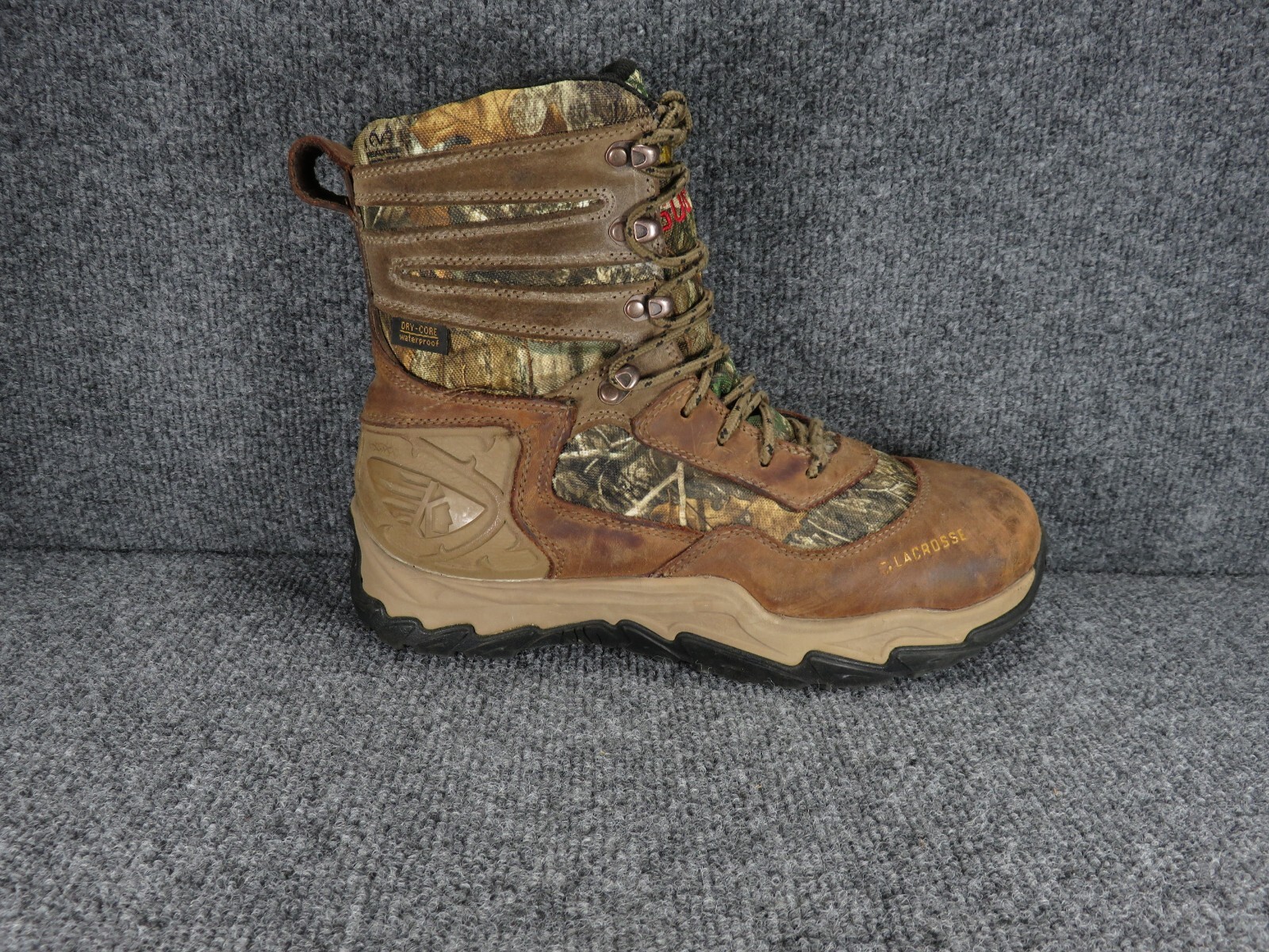 LACROSSE 8" Windrose RealTree Edge 600G Hunting Boots 513364 Women's Size 10