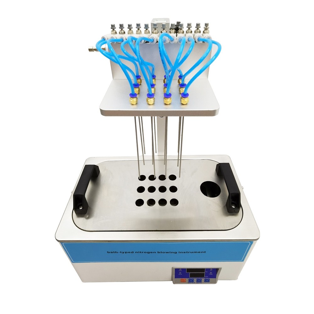 12-hole Sample Extraction Bath-Typed Nitrogen Blower Water Bath Nitrogen Concent