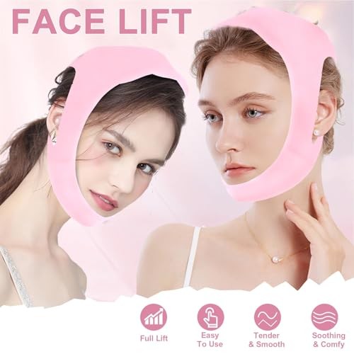 Anti Snoring Chin Strap for CPAP Users, Reusable Face Strap for Sleeping
