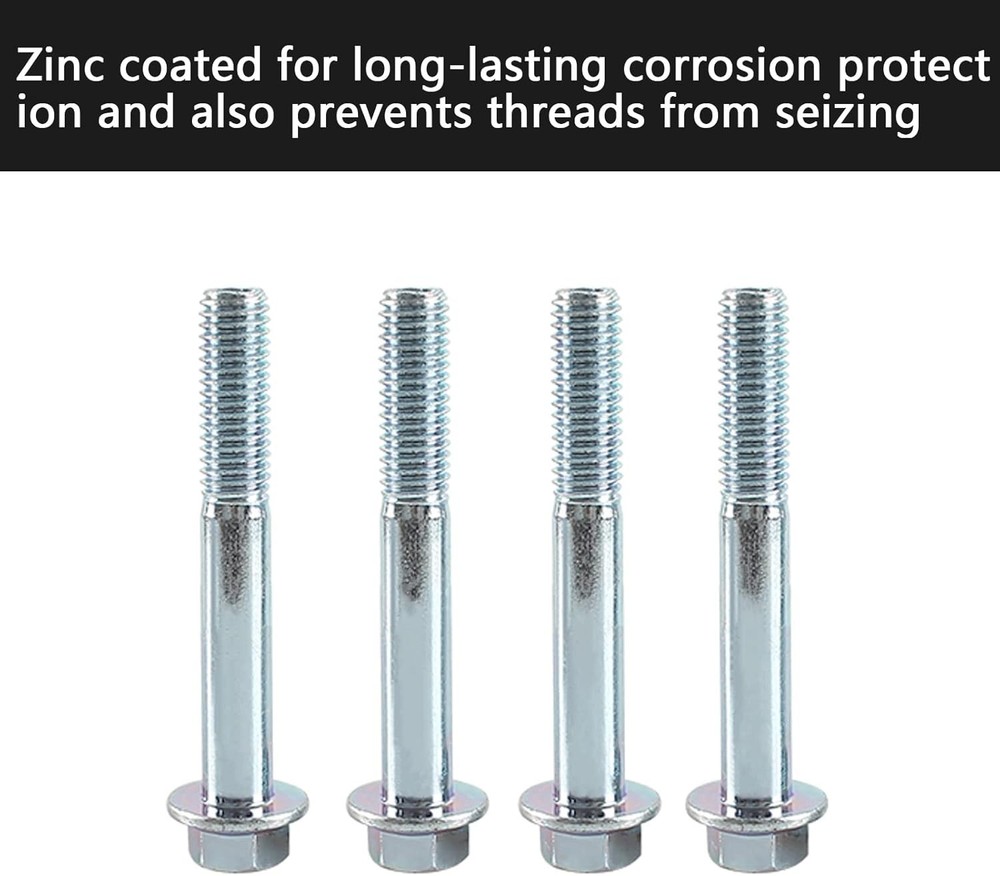 Secure 12pc Engine Stand Bolt Flange Kit - No Washers Needed for Easy Setup