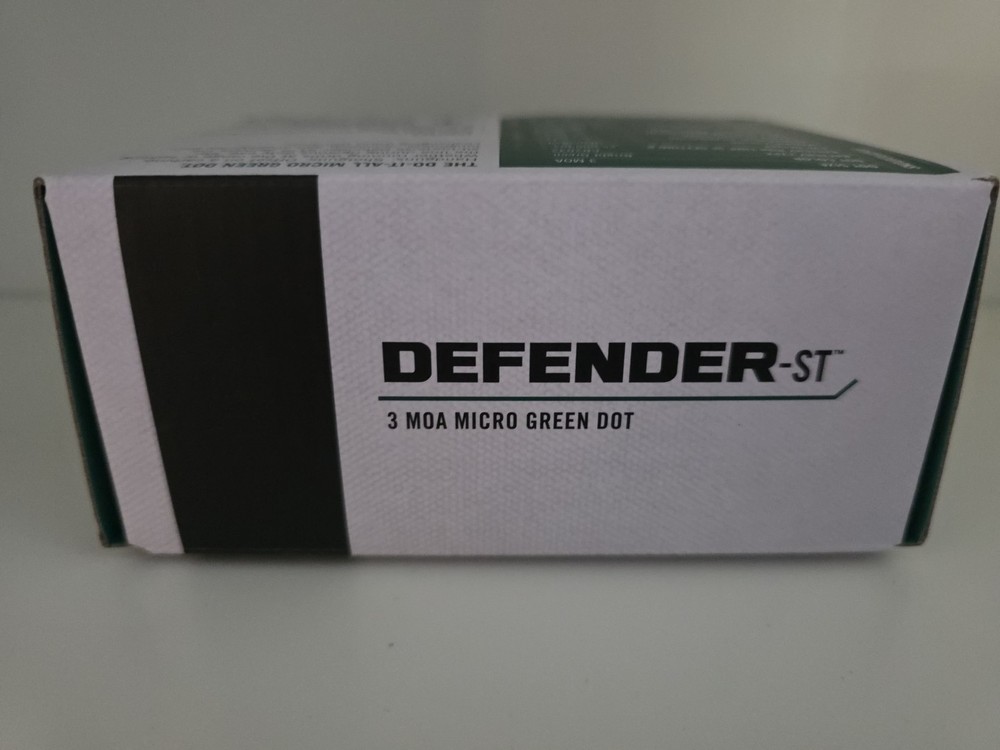 Vortex Defender-ST 3 MOA Green Dot Sight with Pick Mount