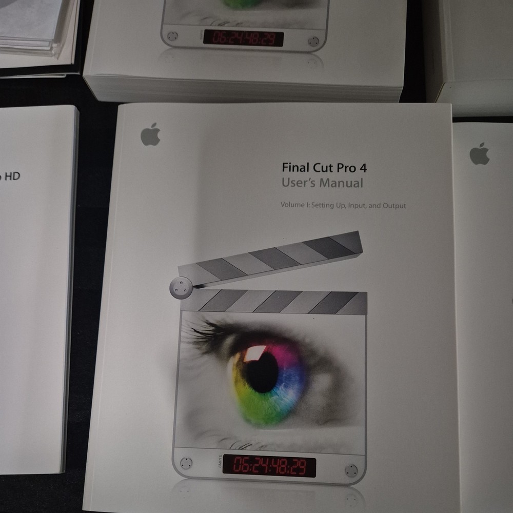 Final Cut Pro HD Version 4.5 – Upgrade Box Set (Mac, 2004) – RARE – Complete