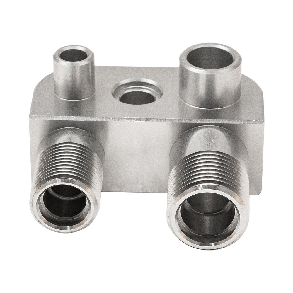 AC Line Compressor Adapter Fitting For LSX / LS2 Engine Swap Conversion.