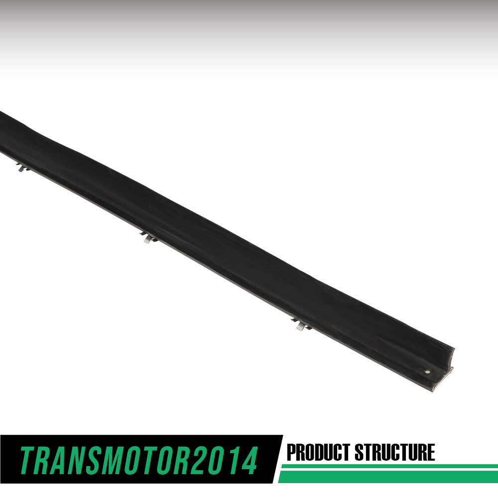 Fit For 1978-1996 Ford Bronco Tailgate Window Sweep Weatherstrip Seal Set Kit