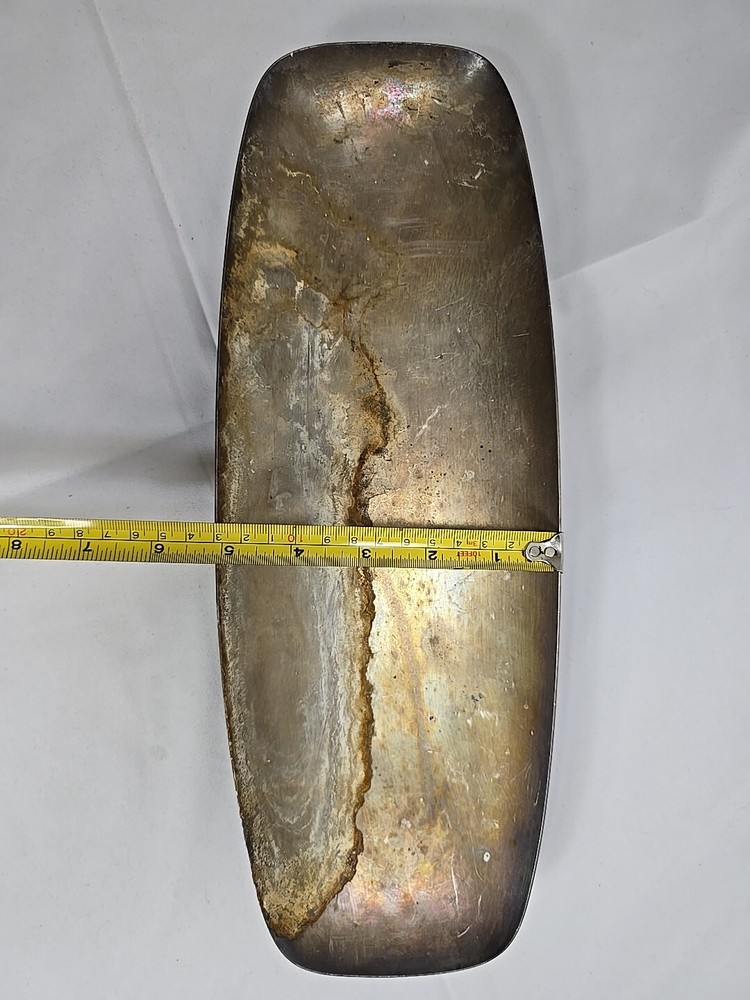 VINTAGE Silverplated Gorham Loaf Plate Tray Serving Dish YC679