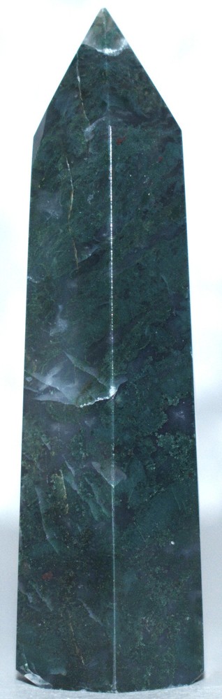 Moss Agate Tower 3.39"/85 Grams