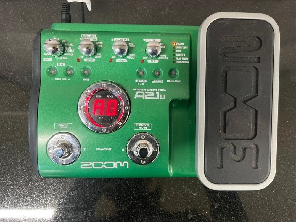 Zoom A2.1u Multi-Effects Guitar Effect Pedal Good GP