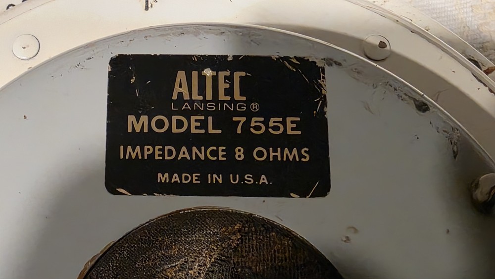 PAIR ALTEC 755 E FULL RANGE SPEAKERS WESTERN ELECTRIC