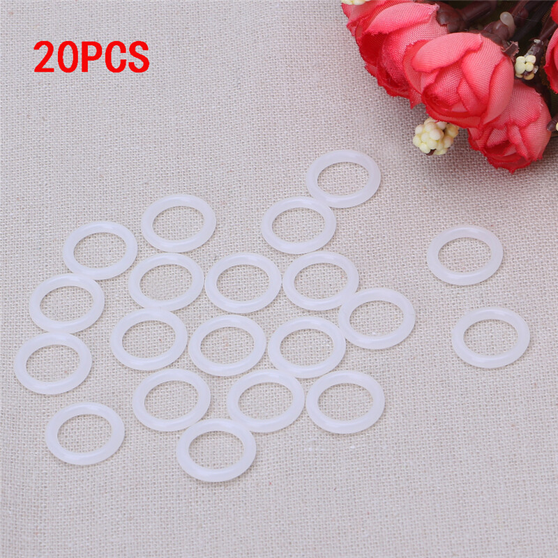 DIY Crochet Ring Circle Hook Plastic Craft Tool Accessory for Handbag Car for